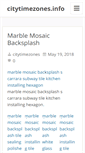Mobile Screenshot of citytimezones.info
